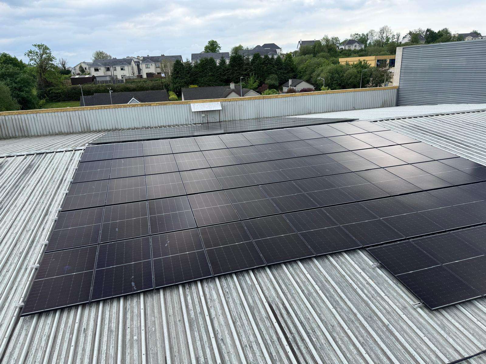 Commercial solar panels in Leitrim
