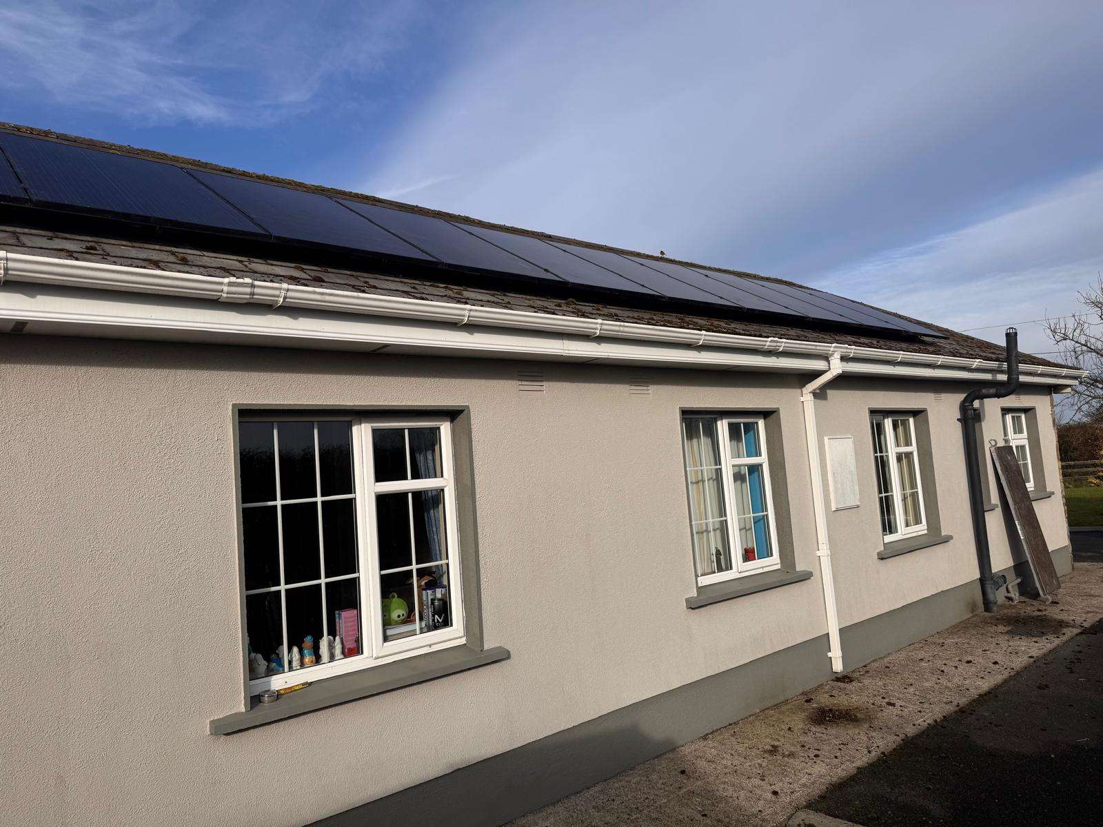 Solar panels in Trim