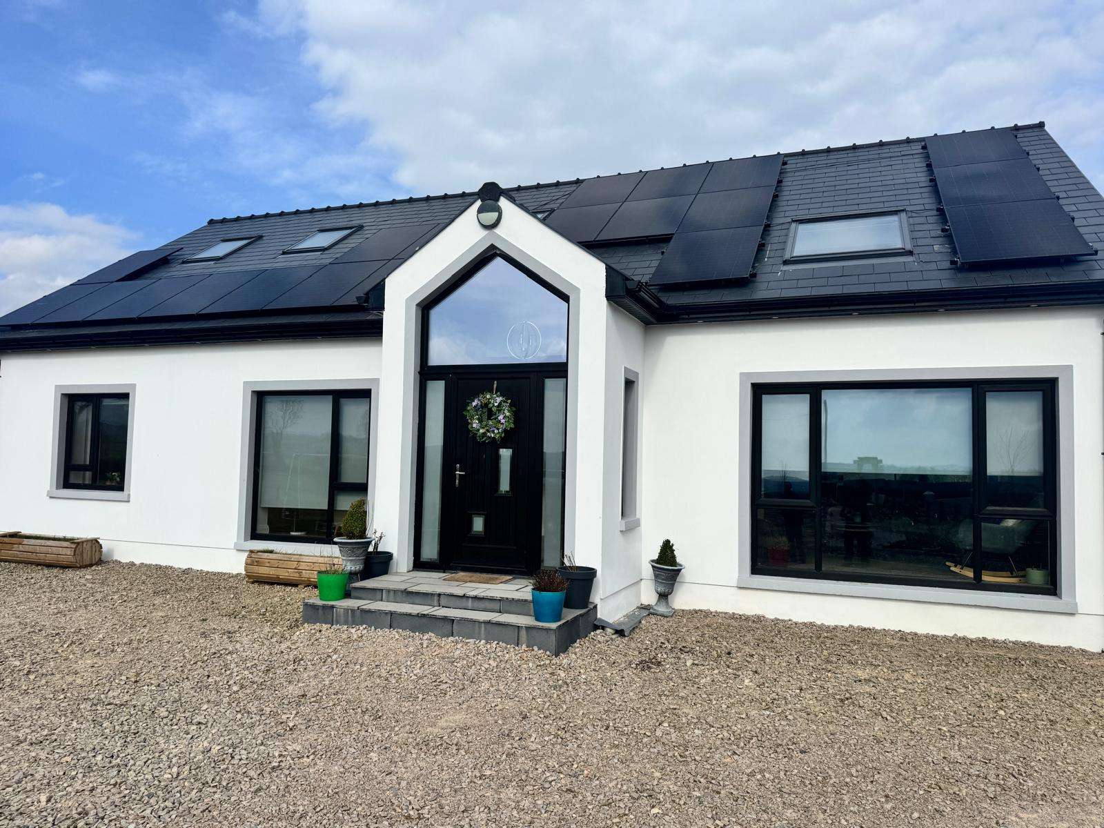 Solar panels in Donegal