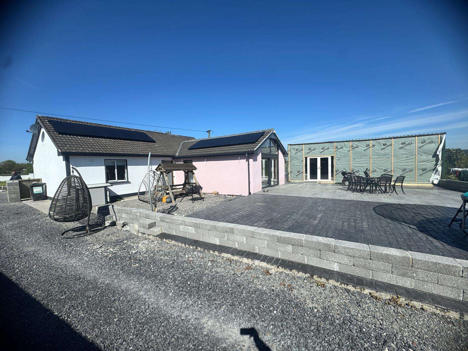 Solar panels in Longford
