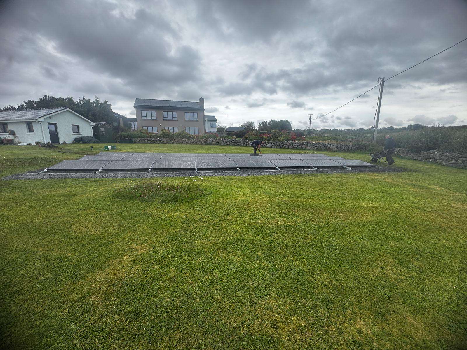 Solar panels in Galway