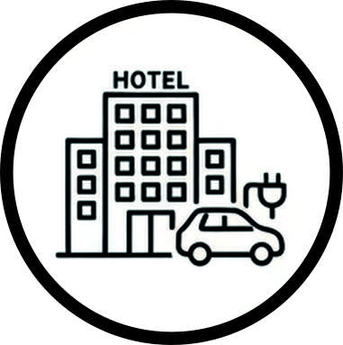 Commercial EV charging for Hotels